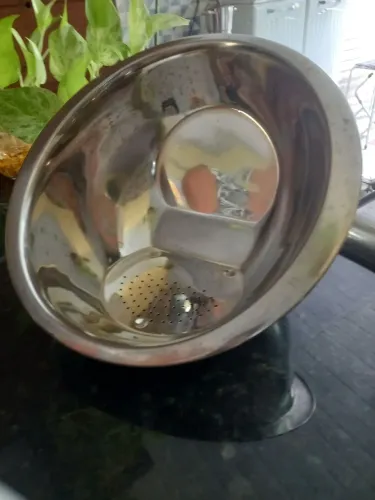 escorredor de arroz inox