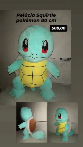 Pelúcia Pokémon squirtle