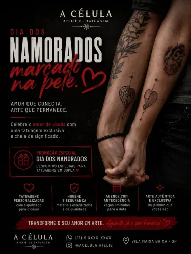 Promoção de dia dos namorados