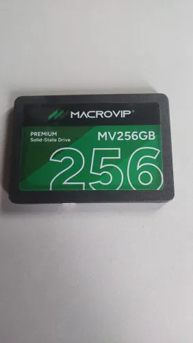 Ssd Macrovip 256 / 100% da Saúde / Sem Erros / Novo 
