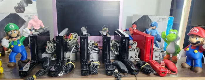 Kit 6 Nintendo wii completo