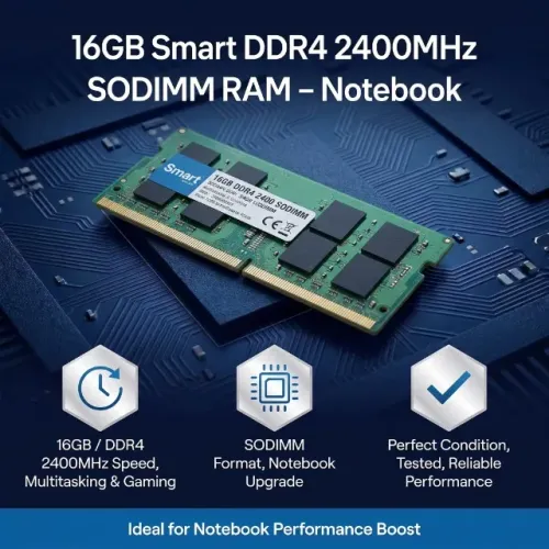 Memória RAM 16GB DDR4 2400MHz Smart SODIMM