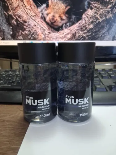 Colônia Masculina Avon Musk Mineralis novo 150 ml por R$ 26,00 cada