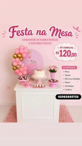 Decoração de aniversário 