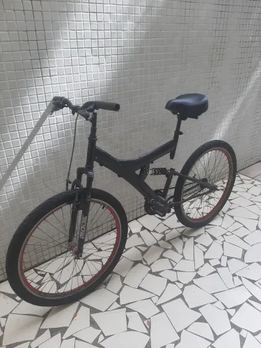 Bicicleta aro 26 tudo ok banco novo excelente