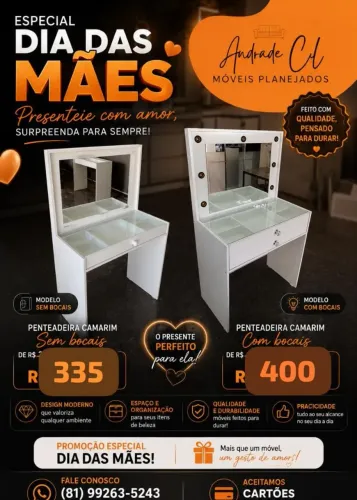 Promoção imperdível de dia das mães