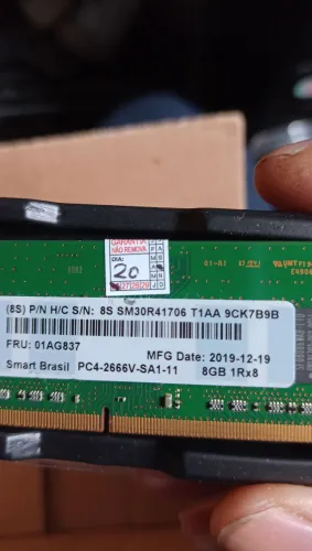 Memoria RAM SMART DDR4 SODIMM 8GB 2666MHz