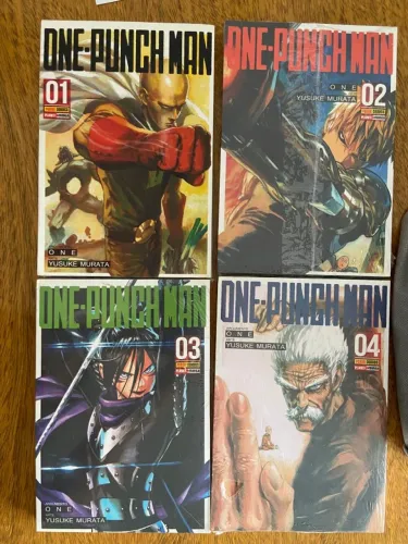 Mangás One Punch Man Vol. 1 ao 4