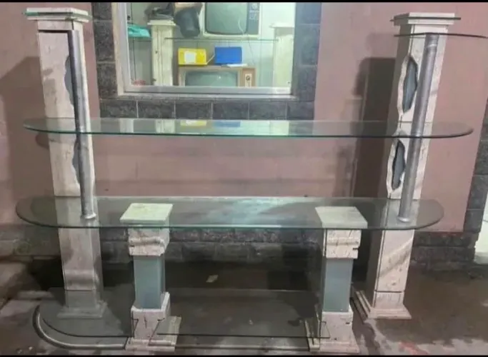 Estante vidro granito bege Bahia oferta pra sair rápido!