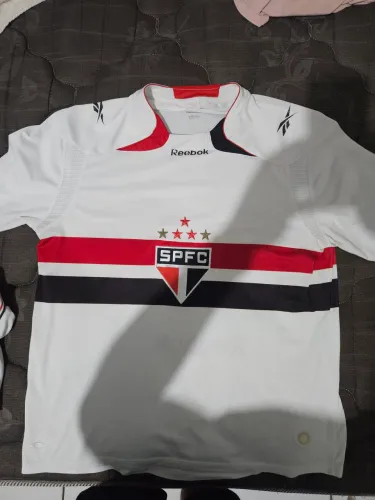 Lote com 3 camisas do São Paulo