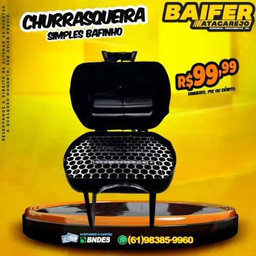 Churrasqueira Simples Bafinho