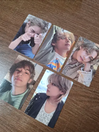 10 photocards v oficial + álbum layover roxo e weverse de brinde! por avarias