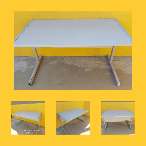 Mesa escritório Cinza 1.26x68