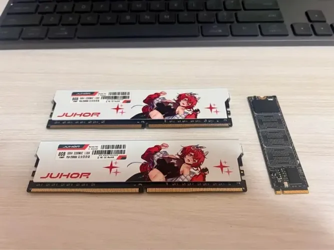 Kit Memórias 2x8 DDR4 3200mhz + SSD 128gb M2 Patriot