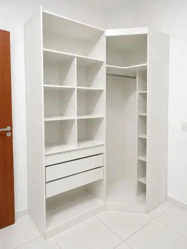 Closet Planejado Sob Medida 100% MDF - Grande, Alto Padrão (Em 3 Módulos)