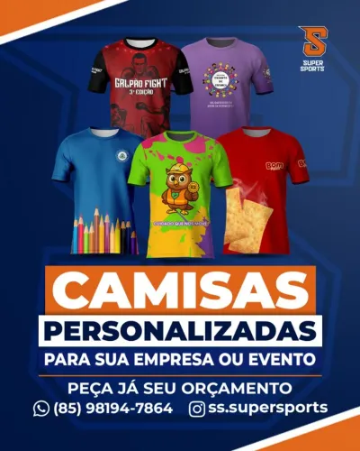 FARDAMENTOS PERSONALIZADOS