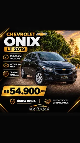Chevrolet Onix Hatch LT 1.0 8V Flex Mec. 4P 2019