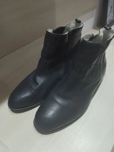 BOTA DE INVERNO COURO MASCULINA N° 42