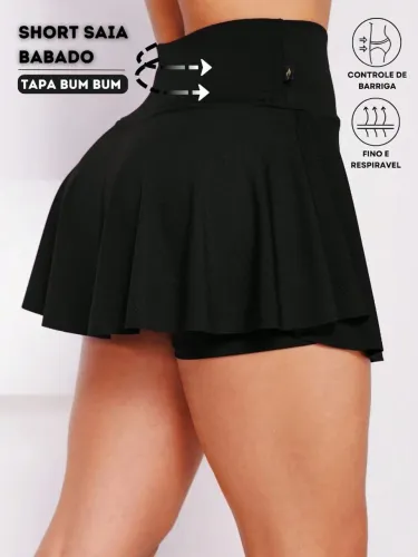 SHORT SAIA BABADO SHEIN M