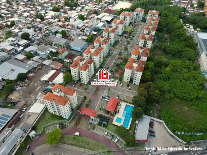 Apartamento com 2 quartos no Coroado, com elevador, vaga de garagem e lazer completo