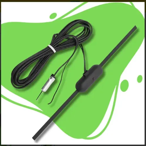Antena Automotiva Interna Amplificada para som radio de Carro universal