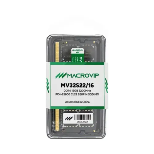 Memoria DDR4 16GB 3200MHz para Notebook Macrovip