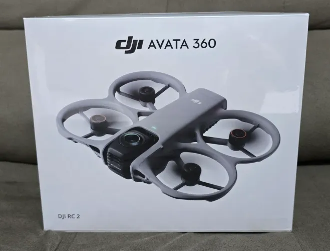DRONE DJI AVATA 360 STANDARD 1 BATERIA CONTROLE COM TELA LACRADO À PRONTA ENTREGA