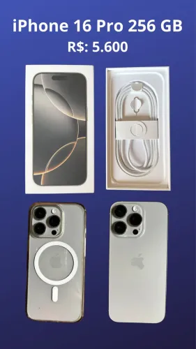 Vendo IPhone 16 Pro 256 GB