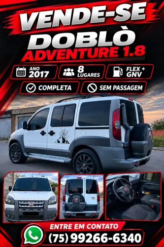 Fiat Doblo Adv/adv Tryon/locker 1.8 Flex 2017