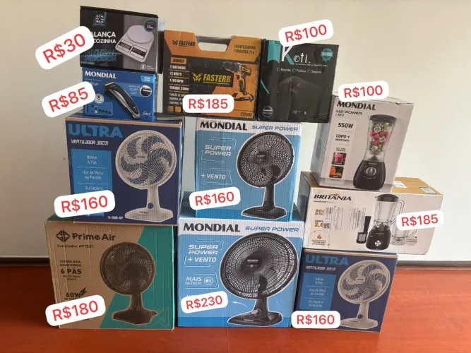 Vendo vários produtos para casa utensílios eletrodomésticos