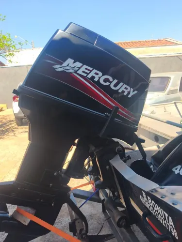 Motor de Popa 40HP Mercury partida elétrica 2014