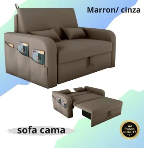 Sofá cama a pronta entrega 