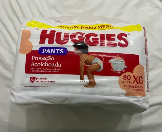 Huggies XG shortinho