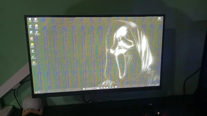 Placa de vídeo RX 580 8GB DUEX(marca), com defeito.