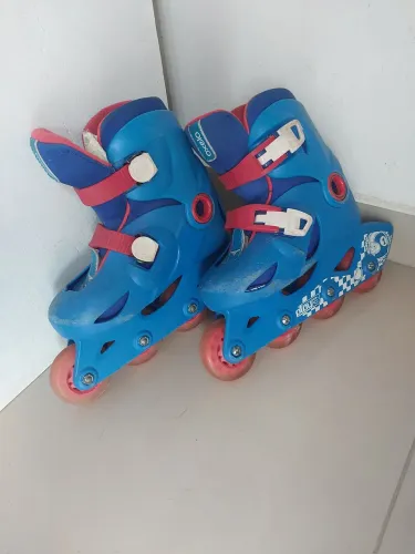Patins inline infantil número 26 ao 28