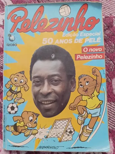 Revista Pelézinho edição especial 50 anos do Rei Pelé!!