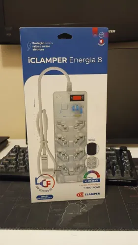 Filtro de Linha iClamper DPS 8 tomadas