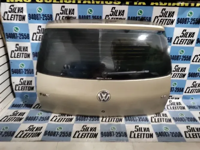 tampa traseira fox 2003 ate 2010 completa original acessorios brinde + nota fiscal