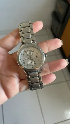 Relógio Tommy Hilfiger Original - Aço Prateado
