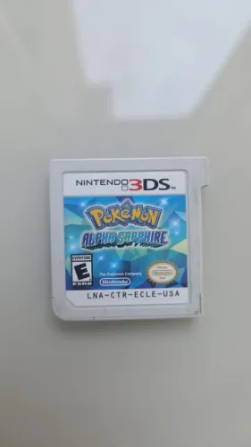 Jogo para Nintendo 3ds usado mídia física Pokemon Alpha Sapphire somente cartucho