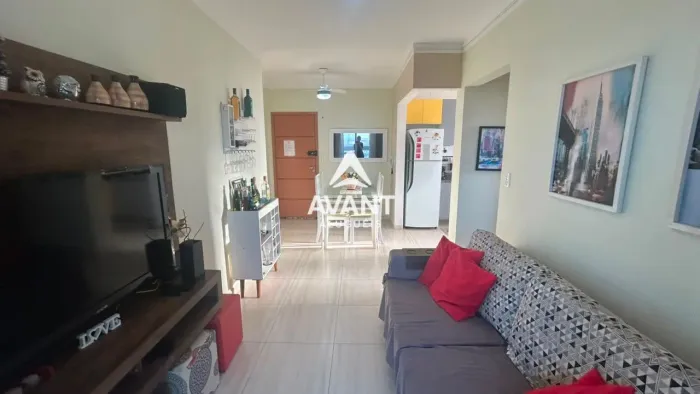Apartamento Mobiliado de 01 dormitório para Locação no Maracanã, Praia Grande/SP