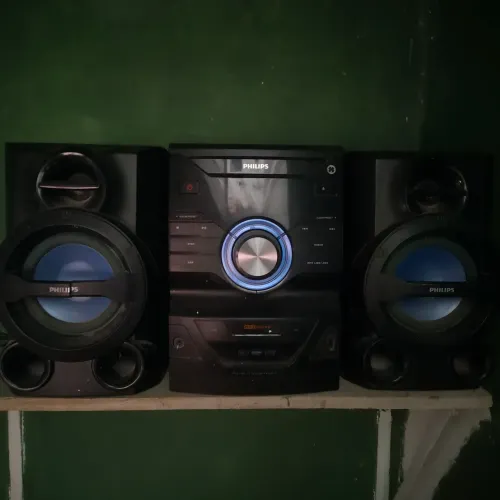 Som Philips com 2 caixas 