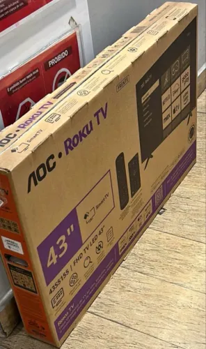 Smartv AOC 43? FHD TV LED lacrada
