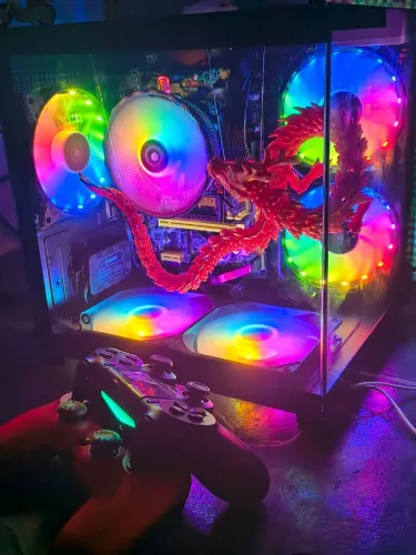 Pc gamer ddr4 16gb SSD 480gb Intel 7° Geração Novo