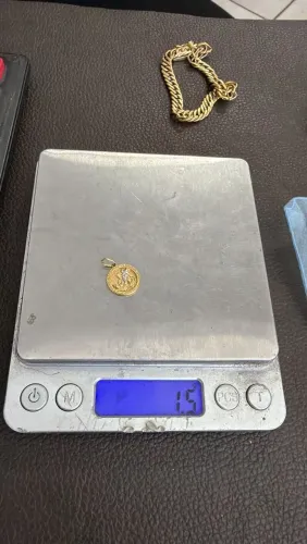 Lindo pingente ouro 18k