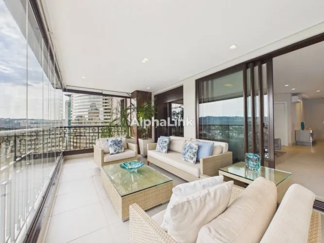 Apartamento com 3 dormitórios à venda, 278 m² por R$ 6.300.000,00 - Alphaville Empresarial