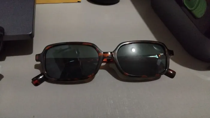 Oculos de Sol armação retangular vintage