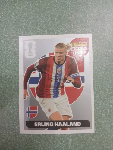 Figurinha Extra Legend Prata Erling Haaland Copa 2026