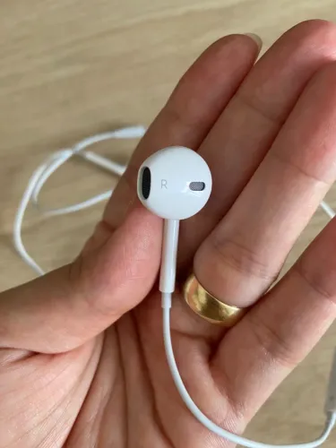 Fone de Ouvido Apple EarPods Lightning Original Usado 2x