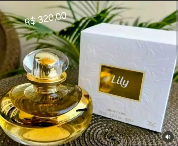 Lili tradicional perfume Boticário na caixa sou representante diamante 